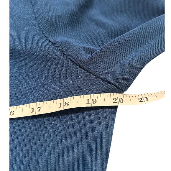 VTG Exclusively Misook Short-Sleeve Knit Top Power Dressing Vintage Workwear - Picture 4 of 7